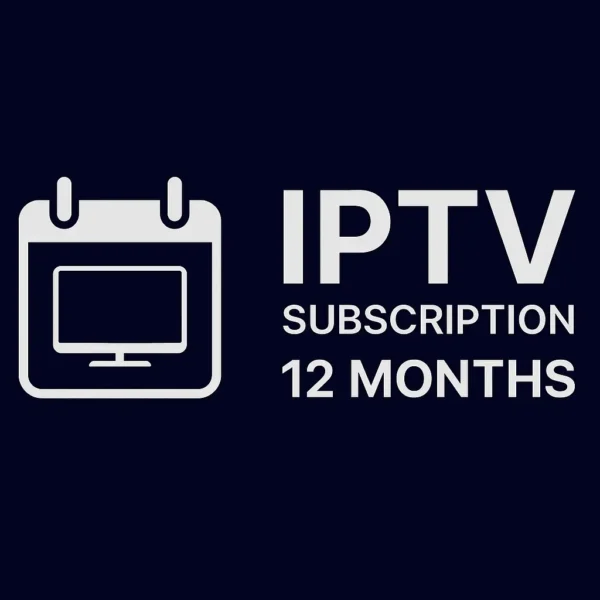 IPTV Subscription 12 Months