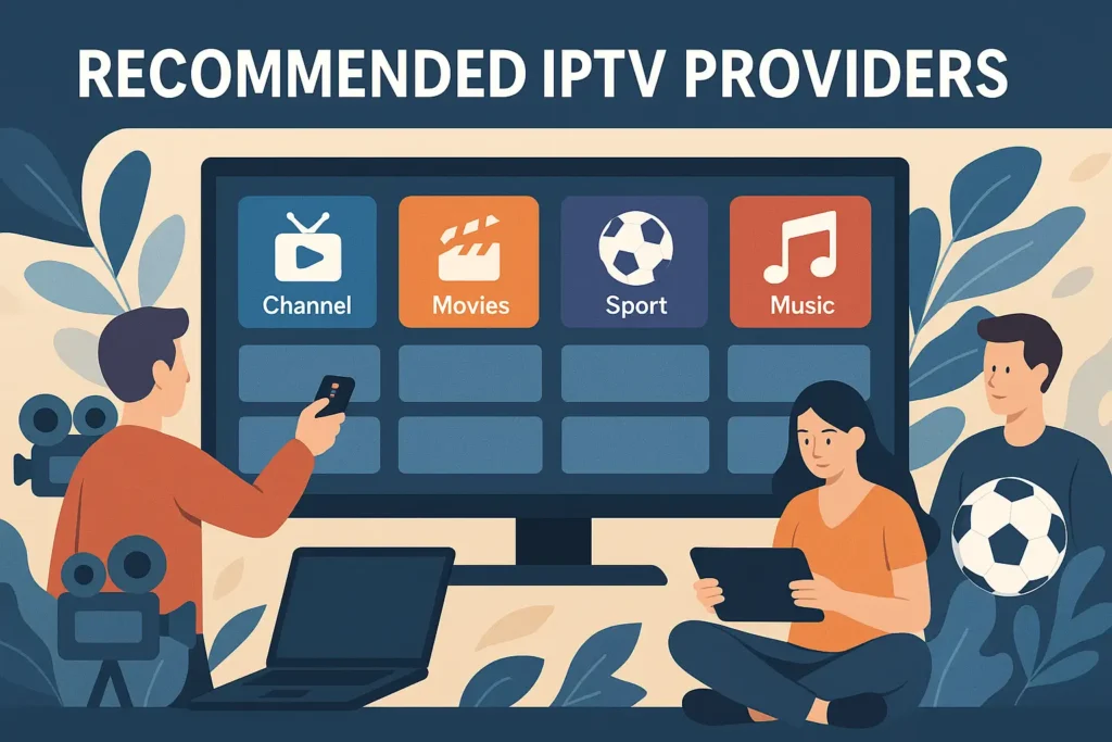 Recommended IPTV providers