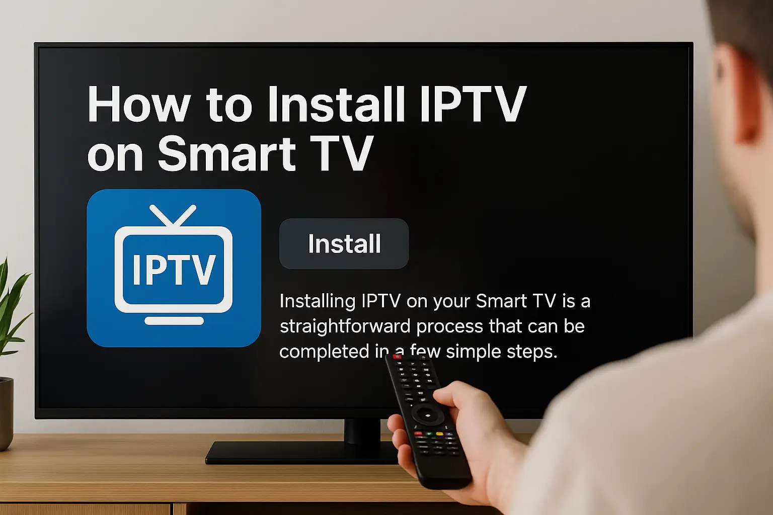 Install IPTV on Smart TV