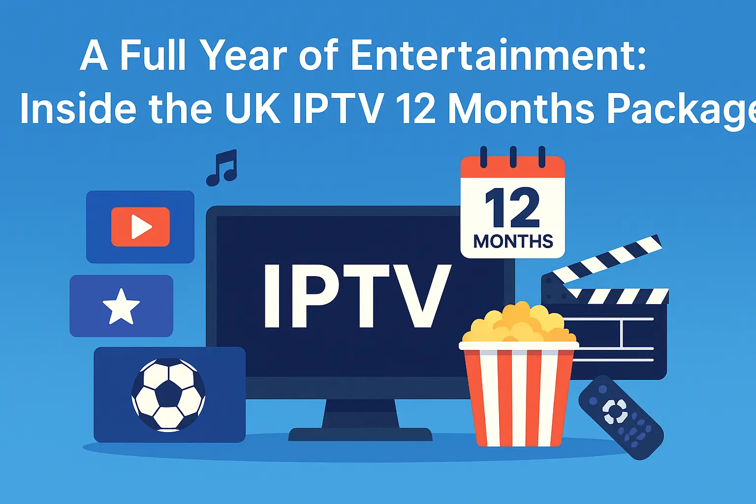 UK IPTV 12 Months